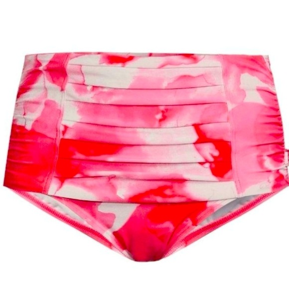 Calvin Klein Collection Other - Calvin Klein High Waist Pleated Bikini Swim Bottoms